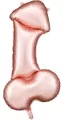 Balon foliowy Penis różowe złoto 55.5x112cm - tantis.pl