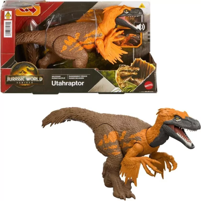 Jurassic World Wild Roar Utahraptor - tantis.pl
