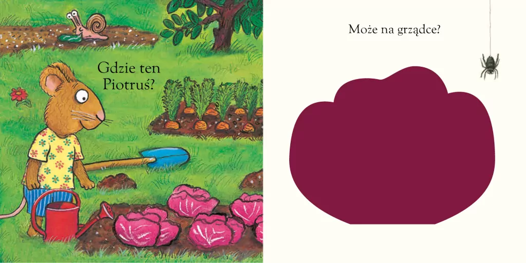 Pola i Piotruś. W ogrodzie. A kuku! - tantis.pl
