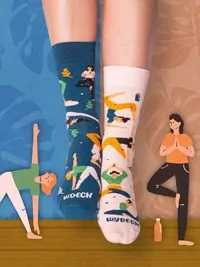 Skarpety długie Joga 35-38 - tantis.pl