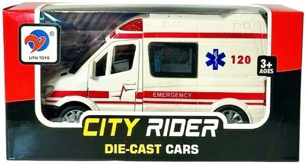 Pojazd ambulans ze światłem i dźwiękiem - tantis.pl
