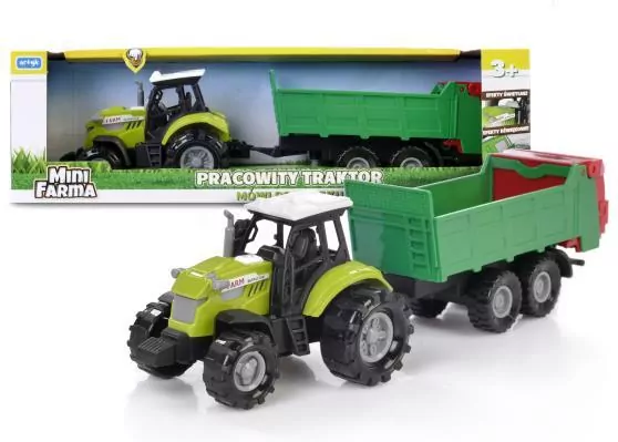 Mini farma Traktor z przyczepą - tantis.pl