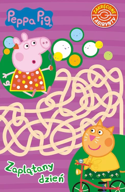 Peppa Pig. Zakręcone labirynty Zaplątany dzień - tantis.pl