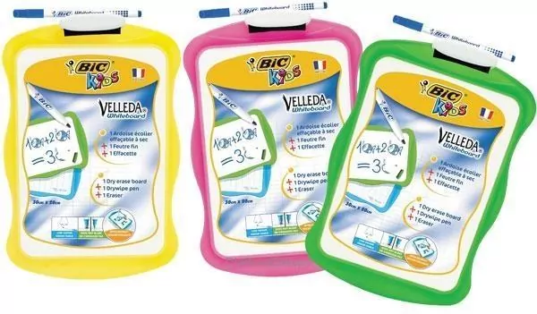 Tablica suchościeralna Kids Velleda mix - tantis.pl