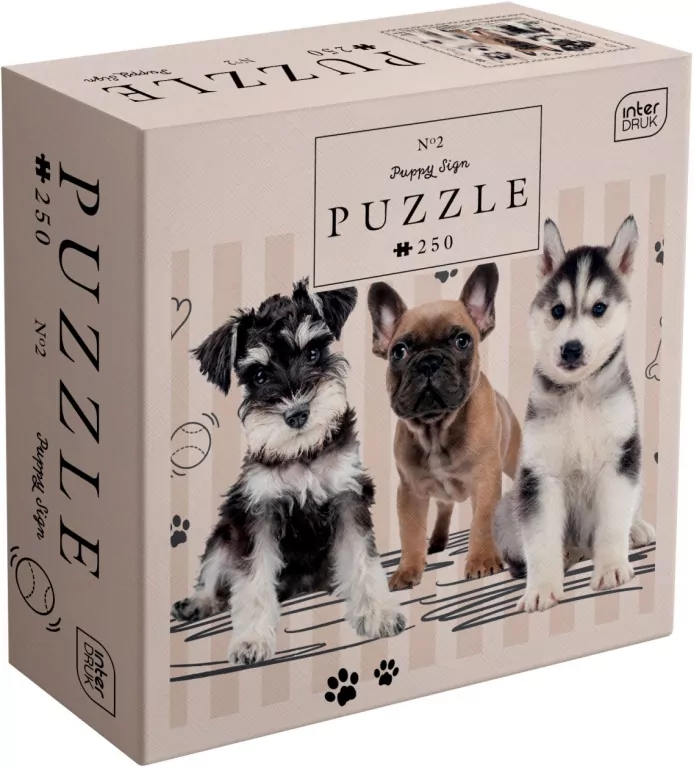 Puzzle 250 Puppy Sign 2 - tantis.pl