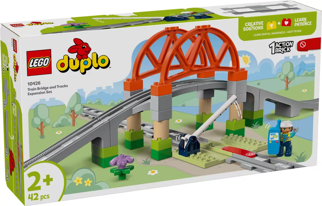 LEGO(R) DUPLO 10426 Most i tory kolejowe - tantis.pl