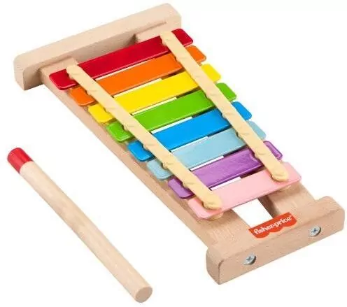 Fisher Price. Drewniane cymbałki - tantis.pl