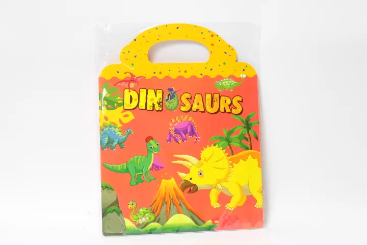 Książeczka z naklejkami - dinozaury - tantis.pl