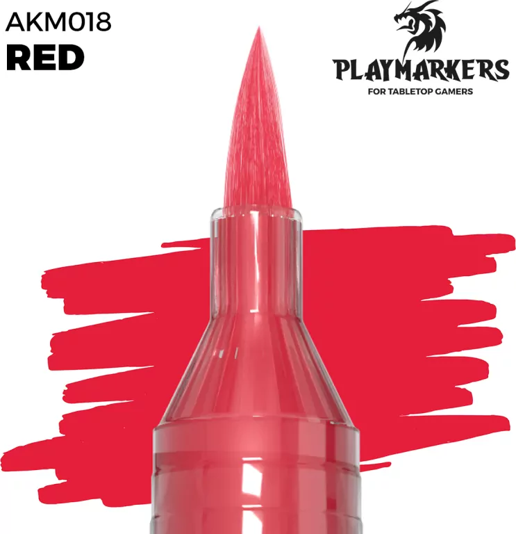 AK Interactive: Playmarkers - Red - tantis.pl