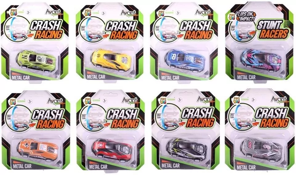 Samochód metalowy obrotowy mix - tantis.pl