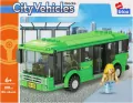 Klocki konstrukcyjne 221 elementów City Bus - tantis.pl