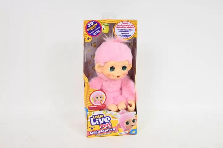 Little Live Pets - Mini Małpka Luna Lemon - tantis.pl