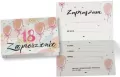 Zaproszenie: Urodziny 18 (5 szt.) - tantis.pl