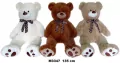Miś 3 kolory 80cm 143563 - tantis.pl