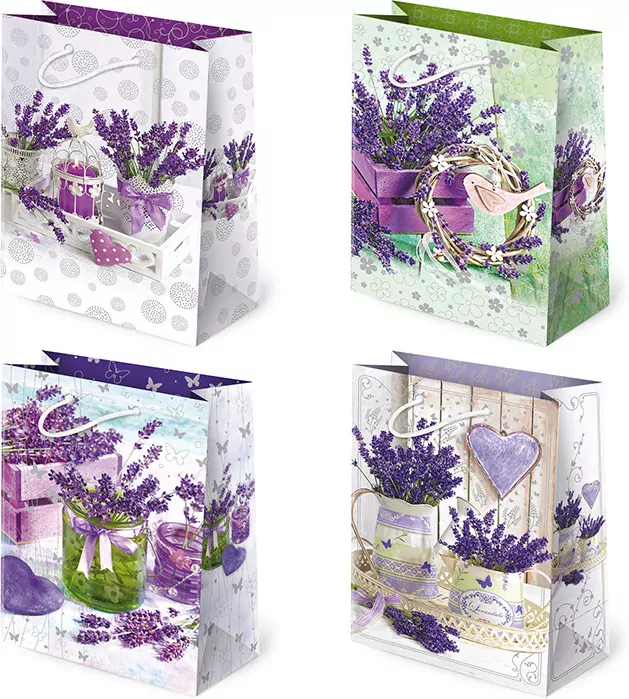 Torebki ozdobne T4-121 Lawenda 10 sztuk - tantis.pl