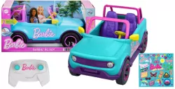 Hot Wheels Pojazd R/C Barbie SUV 1:12