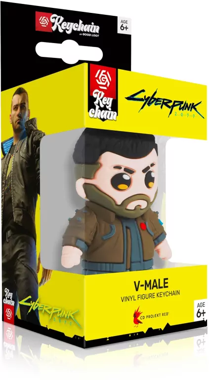 Brelok 3D Cyberpunk 2077 V-Male - tantis.pl