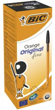 Długopis Orange Original. Czarny 20 sztuk - tantis.pl