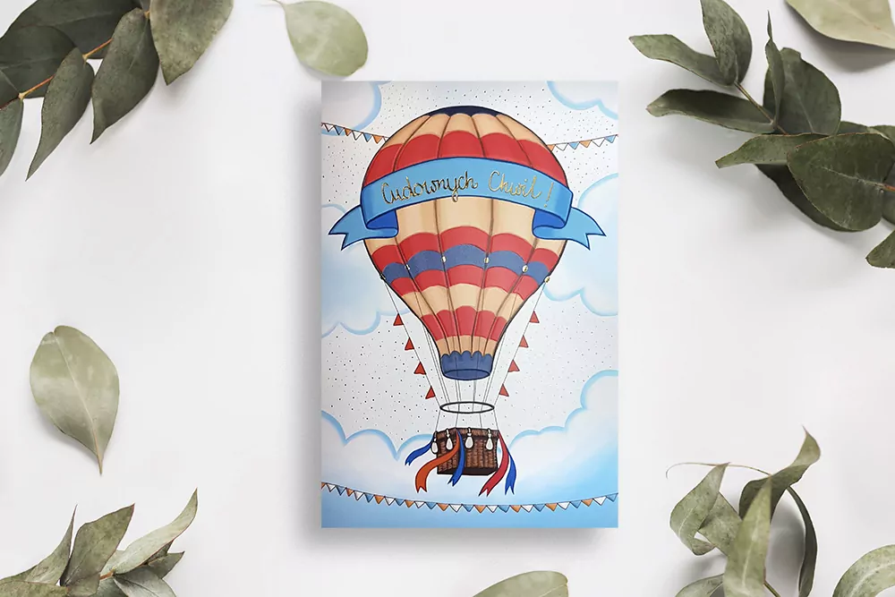 Karnet B6 Balon - tantis.pl