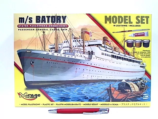 Model Statek Pasażersko - drobnicowy m/s "BATORY" - tantis.pl