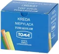 Kreda szkolna niepyląca kolorowa - tantis.pl