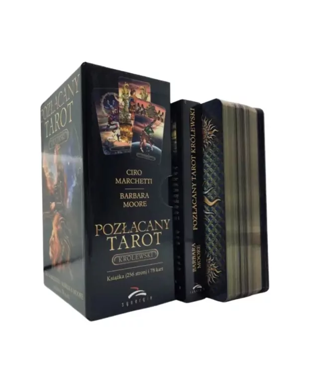 Pozłacany Tarot Królewski - tantis.pl