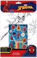 Zestaw do kolorowania z naklejkami Spiderman - tantis.pl