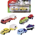 Majorette Volkswagen z przyczepą mix - tantis.pl