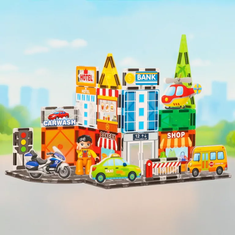 KLOCKI MAGNET CITY 31EL 25X20X6 MC PUD 12 - tantis.pl