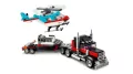 LEGO® Creator. Ciężarówka z platformą i helikopterem 31146 - tantis.pl