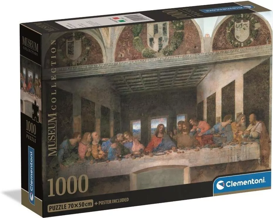 Puzzle 1000 Compact Mus.LeonardoCenacolo 39965 - tantis.pl