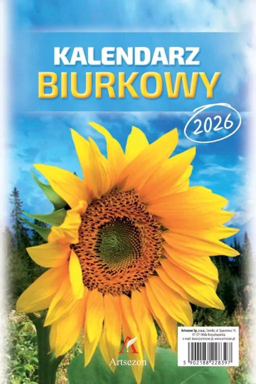 Planer 2026 A5 biurkowy stojący MIX - tantis.pl