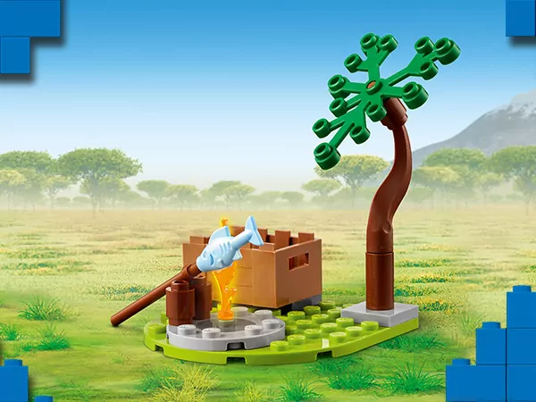 LEGO® City. Terenówka ratowników dzikich zwierząt. 60301 - tantis.pl