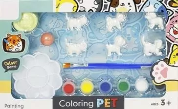 Zestaw zwierzątek do malowania - tantis.pl