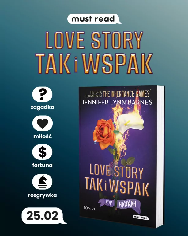 Love story tak i wspak. The Inheritance Games. Tom 6 - tantis.pl