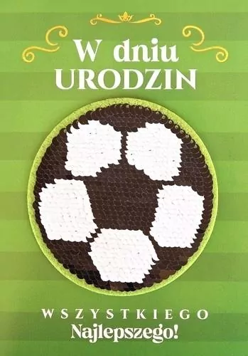Karnet Urodziny Cekiny - tantis.pl