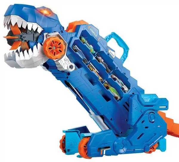 Hot Wheels. City T-Rex Mega Transporter - tantis.pl
