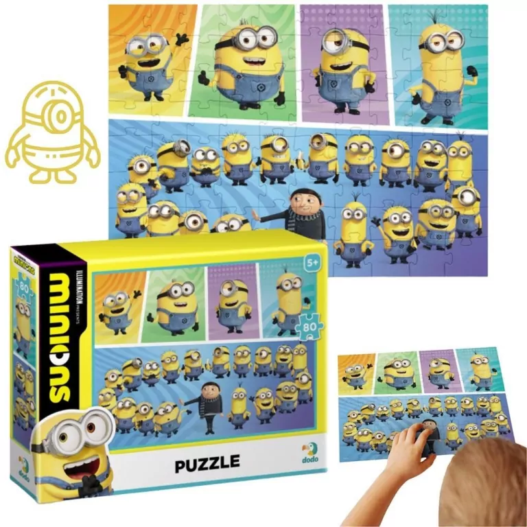 Minionki Puzzle 80 - tantis.pl