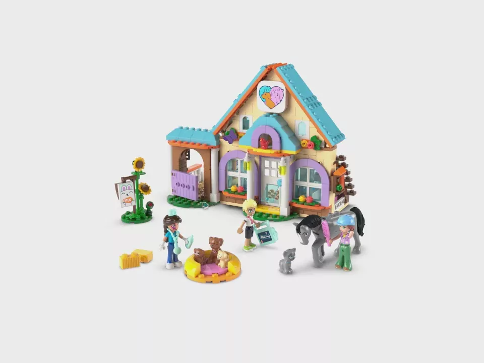 LEGO® Koń i lecznica dla zwierząt 42651 - tantis.pl