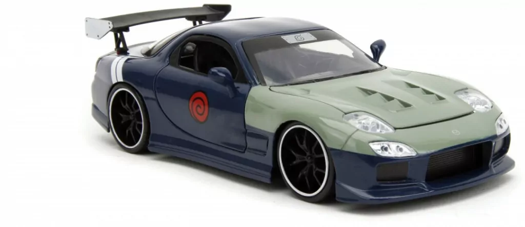 JADA. Naruto 93 Mazda RX-7 z figurką 1:24 - tantis.pl