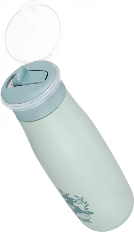 NUK. Mini-Me . Kubek ze słomką. 500ml. 12 miesięcy. Zielona - tantis.pl