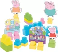 Świnka Peppa Plecak z klockami konstrukcyjnymi - tantis.pl