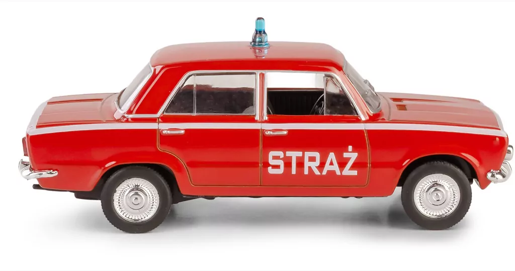 Kolekcja PRL. Fiat 125P Straż - tantis.pl