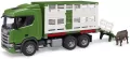 Scania Super 560R. Ciężarówka zielona - tantis.pl