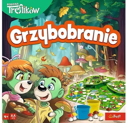 Grzybobranie. Rodzina Treflików. TREFL - tantis.pl