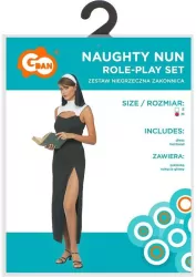 Strój dla dorosłych Niegrzeczna Zakonnica rozm. M