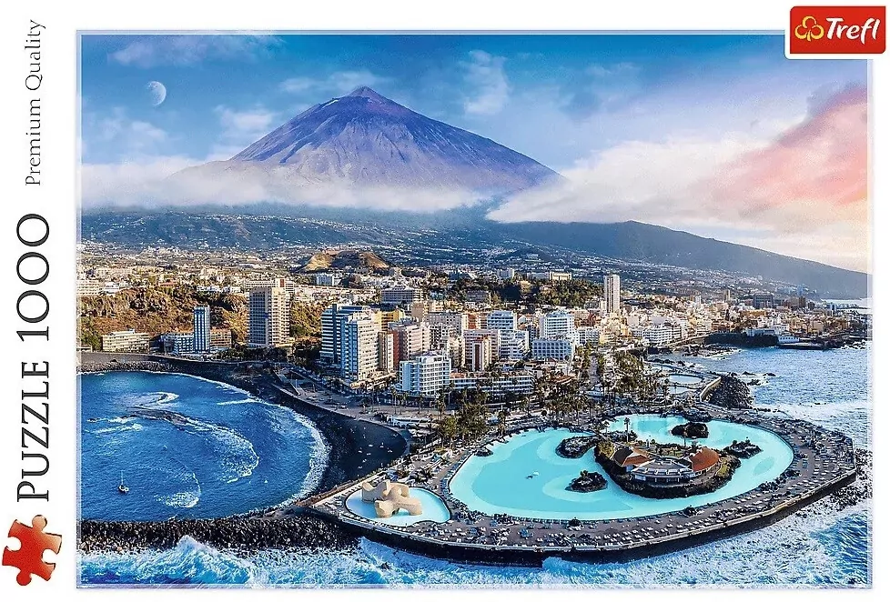 Puzzle 1000. Widok na Teneryfę, Hiszpania - tantis.pl