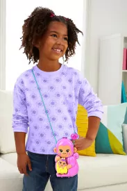 Polly Pocket. Kompaktowa torebka Urocze małpki - tantis.pl