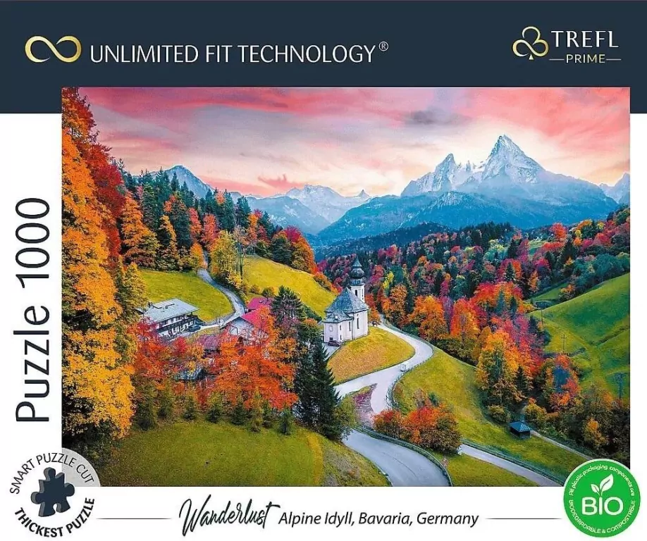 Puzzle 1000. Alpine Idyll TREFL - tantis.pl