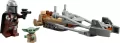 LEGO® Star Wars. Śmigacz Mandalorianina i Grogu  75436 - tantis.pl